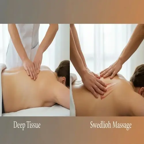 comparison of deep tissue massage therapy and swedish massage techniques